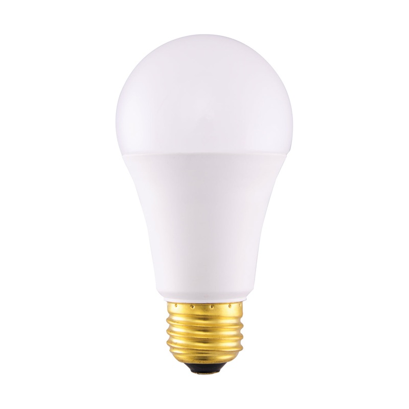 10 Watt A19 LED, 4000K, Medium base, 120 Volt, Left Hand Thread Light Bulb by Satco (75W Equivalent) (Copy)