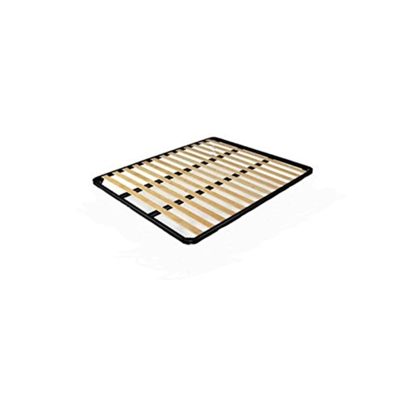 Bed Store SISTEMI RIPOSO Rete Da Appoggio Senza Piedi Doghe Strette Matrimoniale 140X190 Francese Ortopedica Doppio Rinforzo