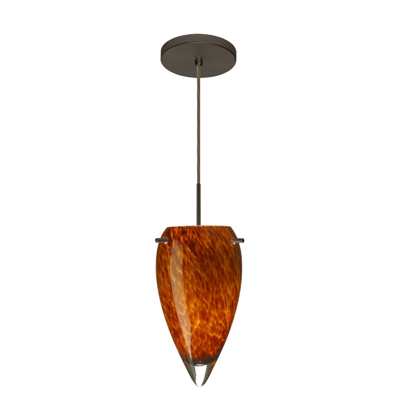 Besa 1JT-412518-LED-BR Juli One Light Pendant Bronze (Discontinued)