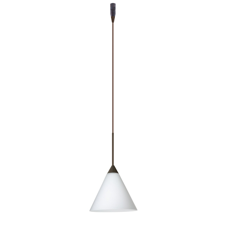 Besa RXP-512107-BR Kani One Light Pendant Bronze