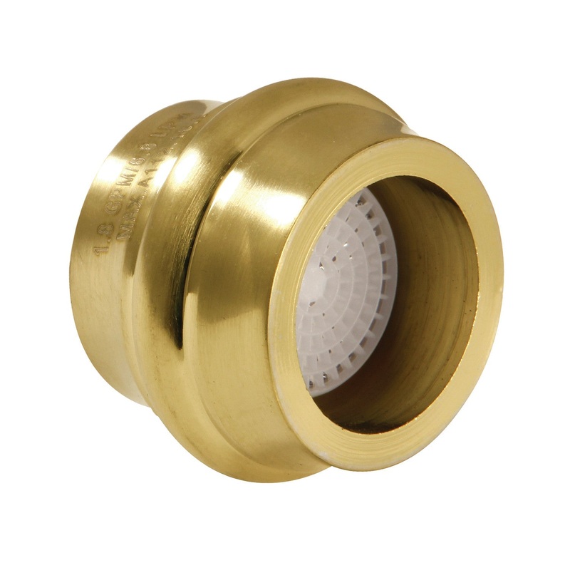 Cal Green Z18KSSA7797 Cal Green 1.8 GPM Female Aerator, Brushed Brass