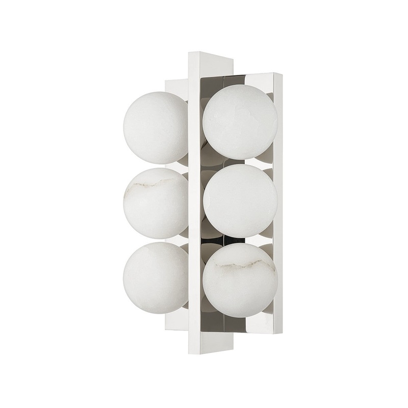 Corbett Lighting 357-06-PN Emille Six Light Wall Sconce Polished Nickel