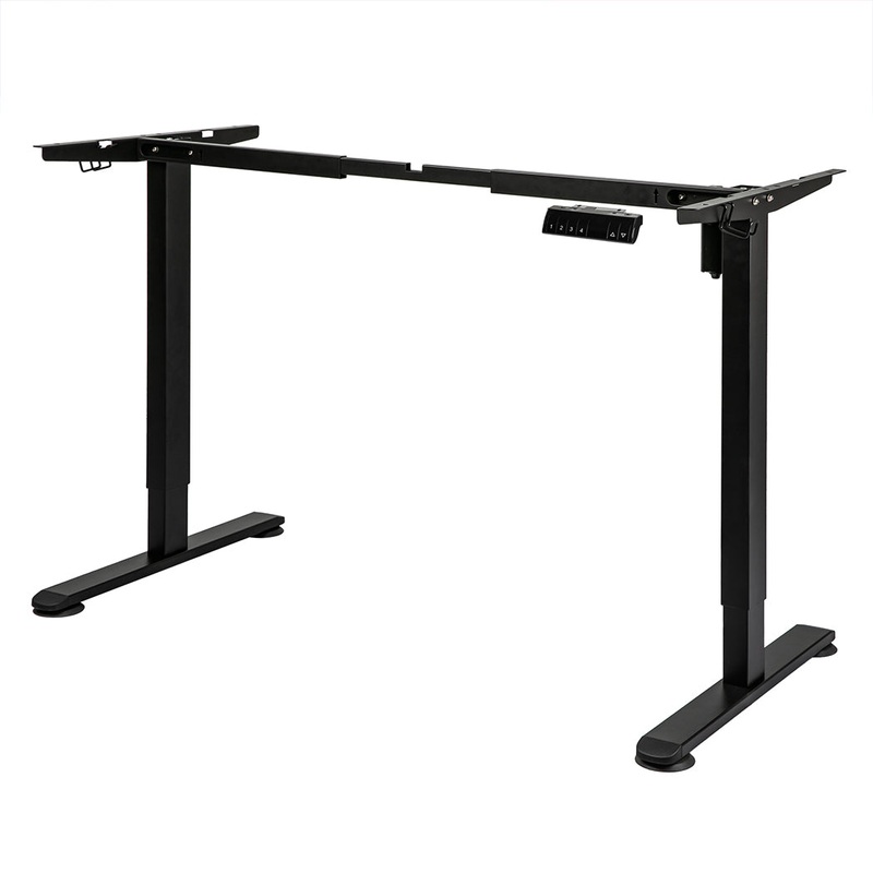 Levede Motorised Standing Desk Frame Black Single Motor