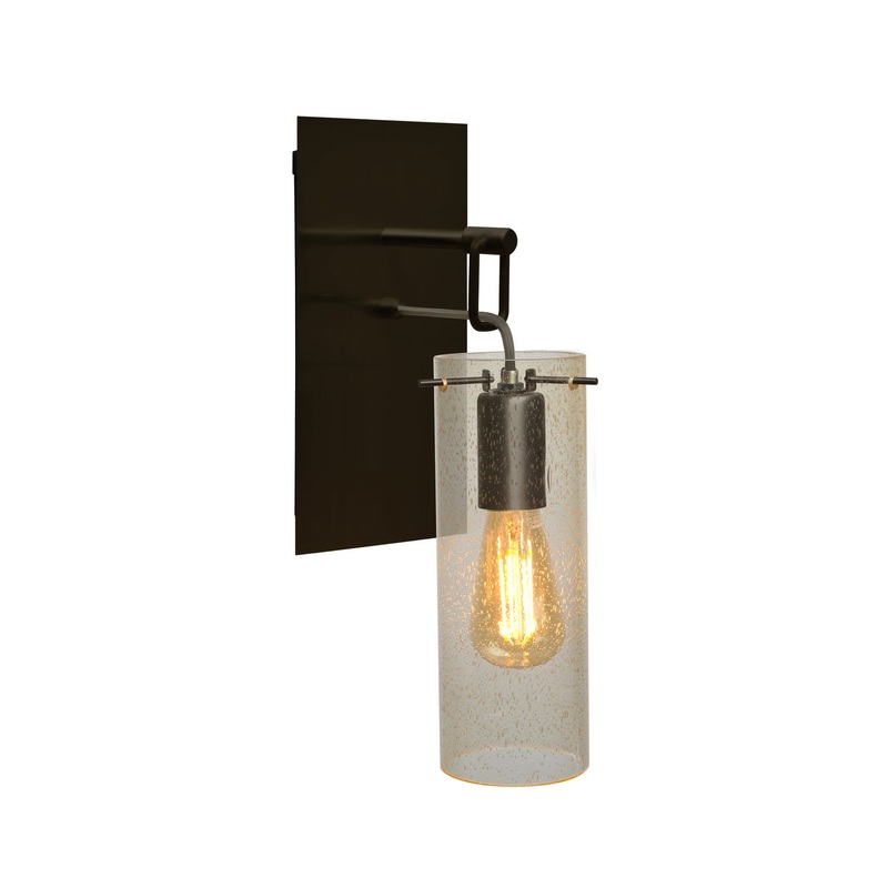 Besa 1WP-JUNI10GD-EDIL-BR Juni One Light Wall Sconce Bronze