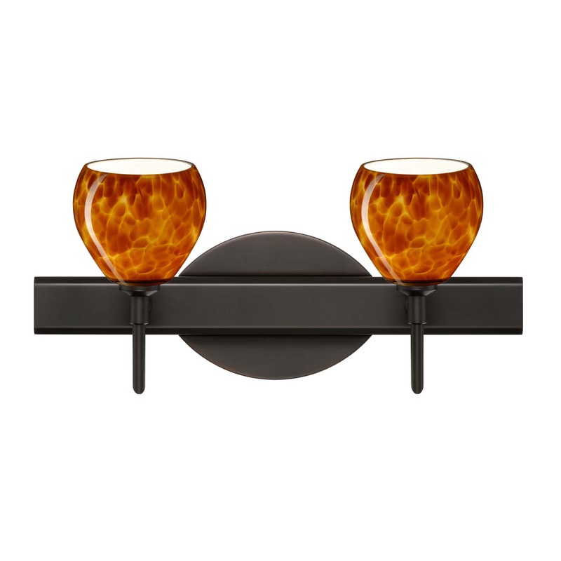 Besa 2SW-560518-BR Tay Tay Two Light Wall Sconce Bronze (Discontinued)