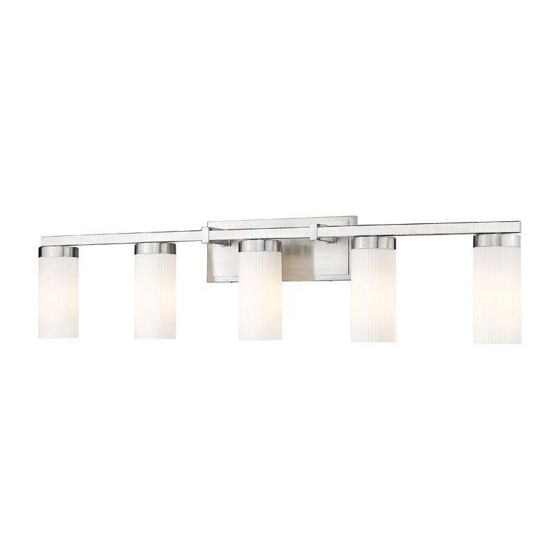 Danica 5-Light Vanity Brushed Nickel