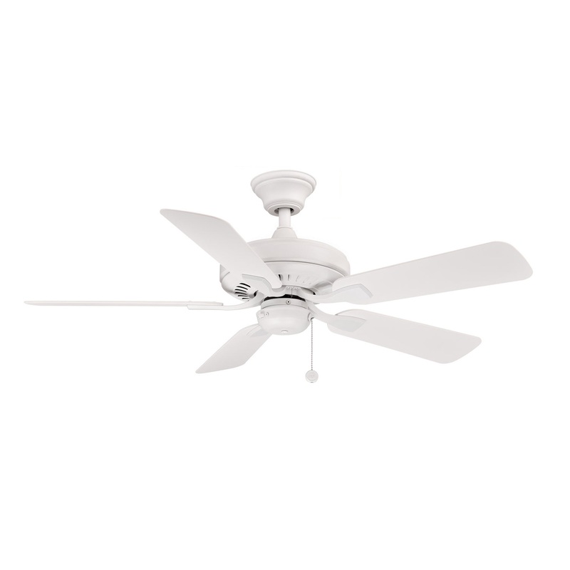 Fanimation FP9044MWW Edgewood 44 44″ Ceiling Fan Matte White