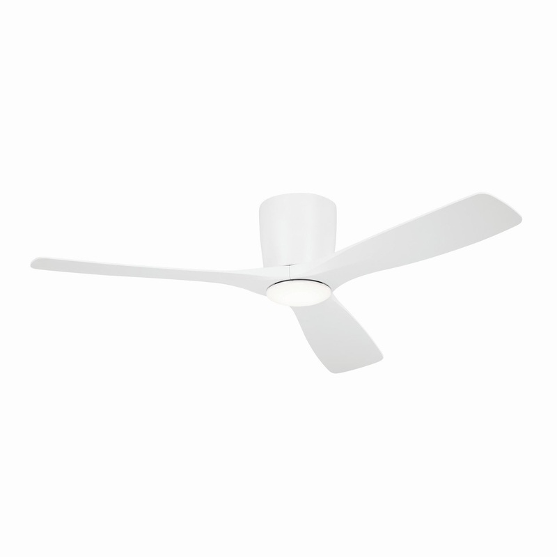 Kichler 300154MWH 54″ Ceiling Fan, Matte White