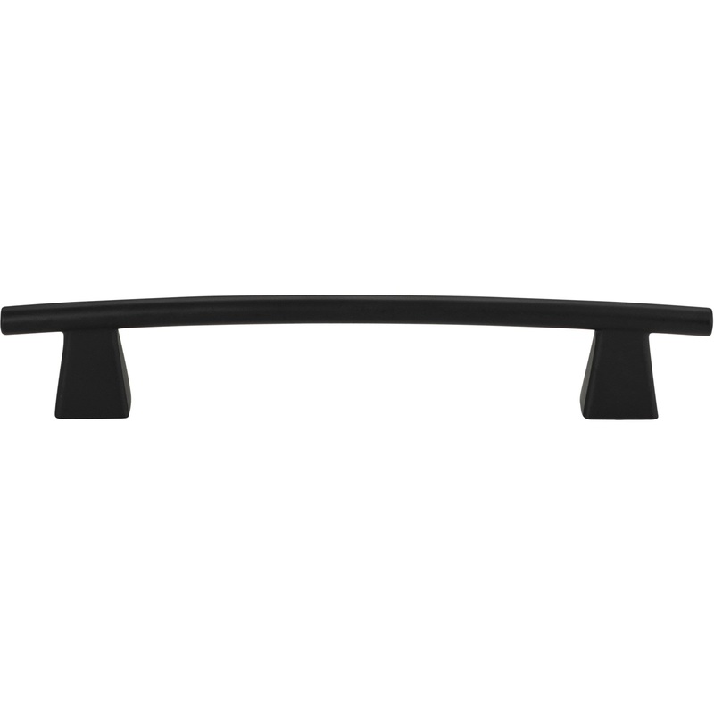 Atlas Homewares Fulcrum Pull 5 1/16 Inch (c-c) Matte Black