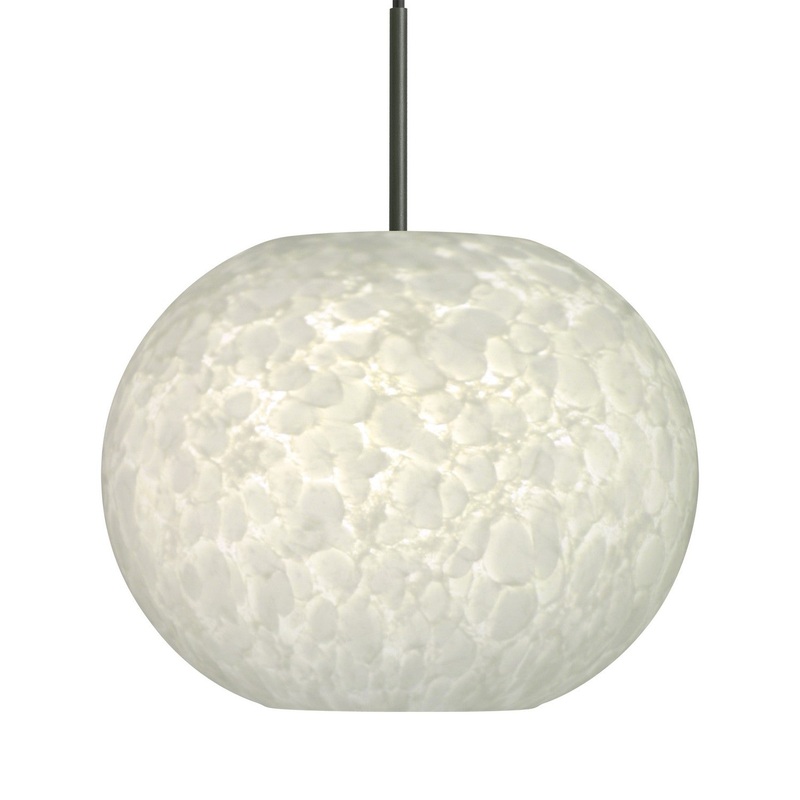 Besa 1JC-477619-BK Besa Luna Pendant One Light Pendant Black