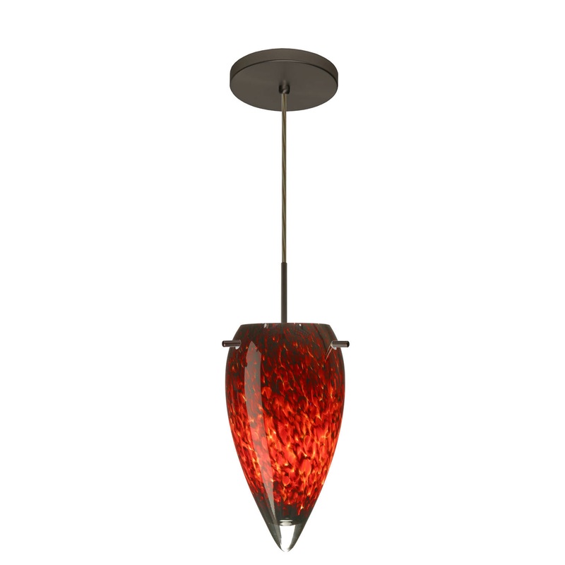 Besa 1JT-412541-BR Juli One Light Pendant Bronze (Discontinued)