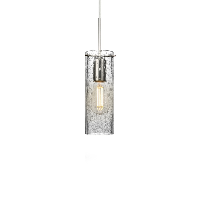 Besa 1JT-JUNI10CL-EDIL-SN Juni One Light Pendant Satin Nickel