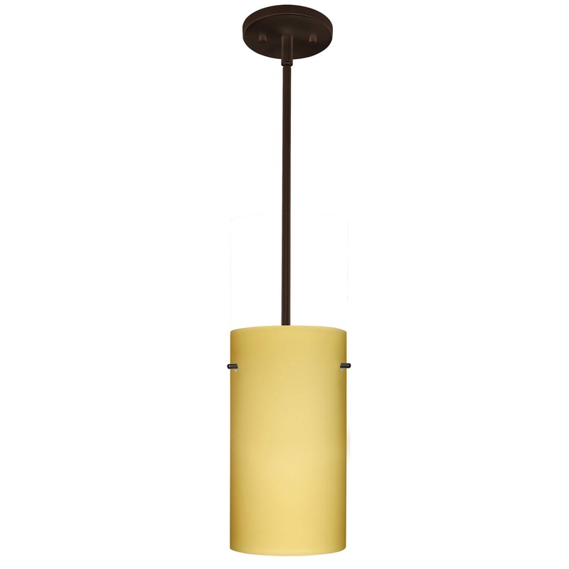 Besa 1TT-4120VM-BR Tondo One Light Pendant Bronze (Discontinued)