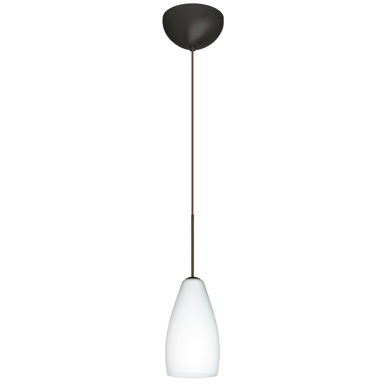 Besa 1XC-719807-LED-BR Karli One Light Pendant Bronze
