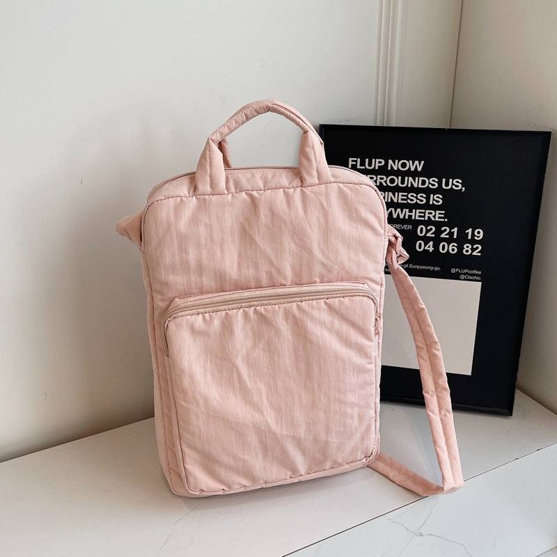 Chic pink Laptop Backpack for Women – Lightweight and Spacious