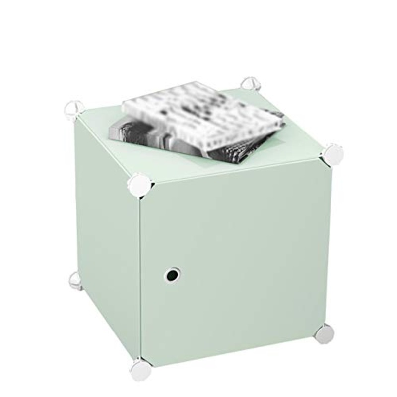 Comodini Foglio di Resina Comodino Indipendente Reticolo Semplice Moderno Armadio di Immagazzinaggio Semplice Camera Da Letto Multifunzionale Armadio 39X37X39CM FANJIANI