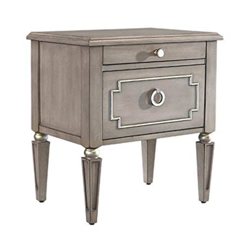 Comodino Comodino Americano Camera da Letto Comodino Mini Comodino cassettiera Semplice Camera da Letto (Color : Gray, Size : 56 * 39.8 * 60cm)