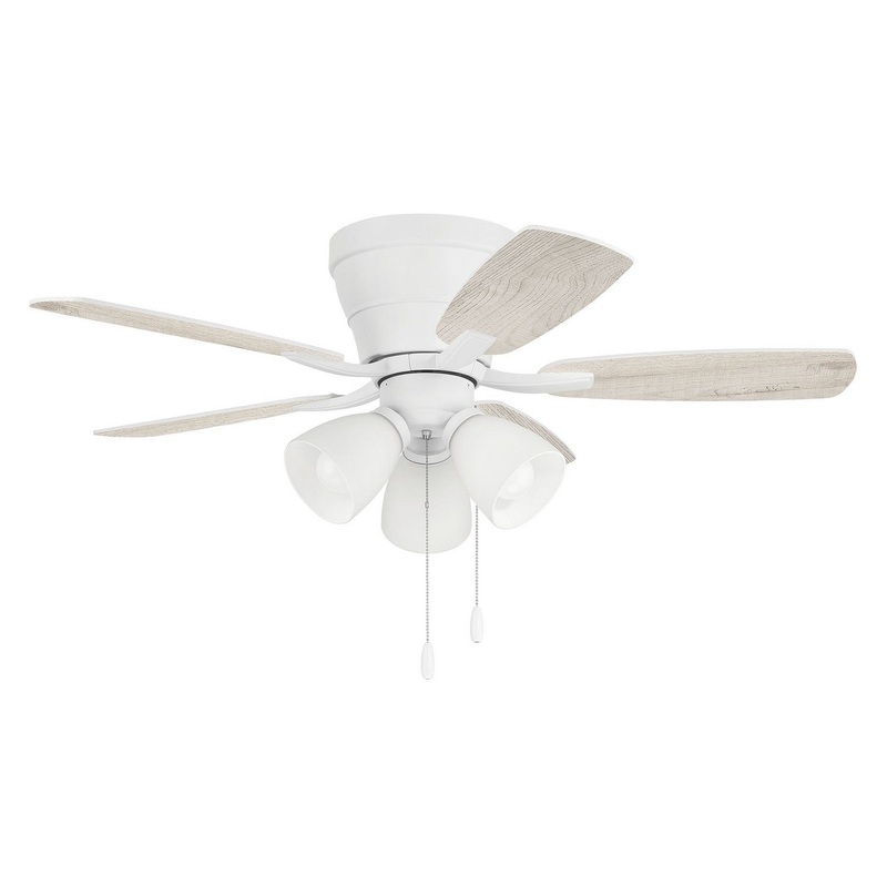 Craftmade WHL42W5C3 Wheeler 42 3-Light 42″Ceiling Fan White