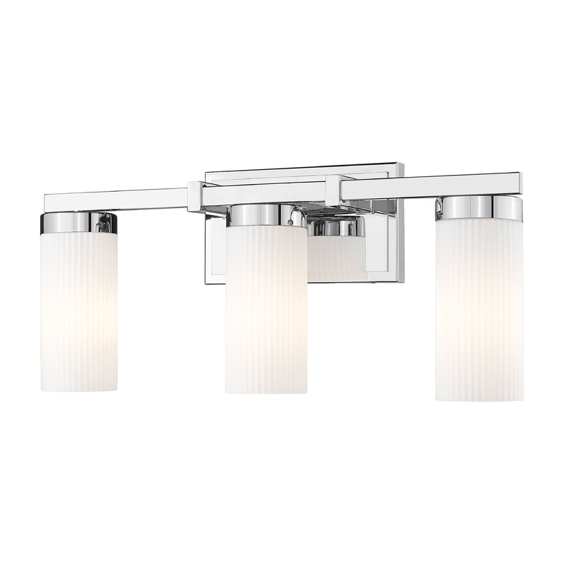 Danica 3-Light Vanity Chrome