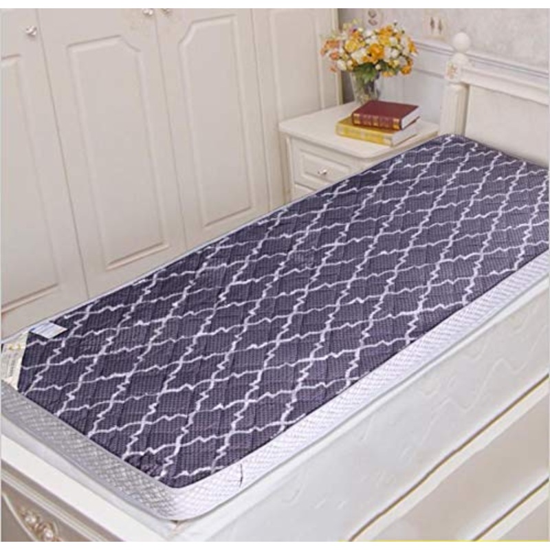 Nileco Pieghevole Materasso Trapuntato,Addensare Tatami Tappetino Materasso Futon Rotante Caldo Dormire Pad Schiuma di Memoria per Dormitorio Studentesco, Home-c Gemello