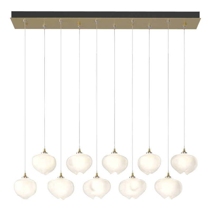 Ume 10-Light Pendant Modern Brass