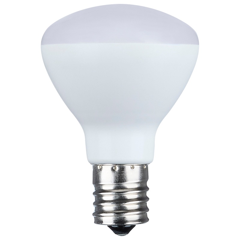 3.5 Watt – R14 LED – Intermediate Base – 3000K CCT – Frost Finish – 120 Volt Light Bulb by Satco