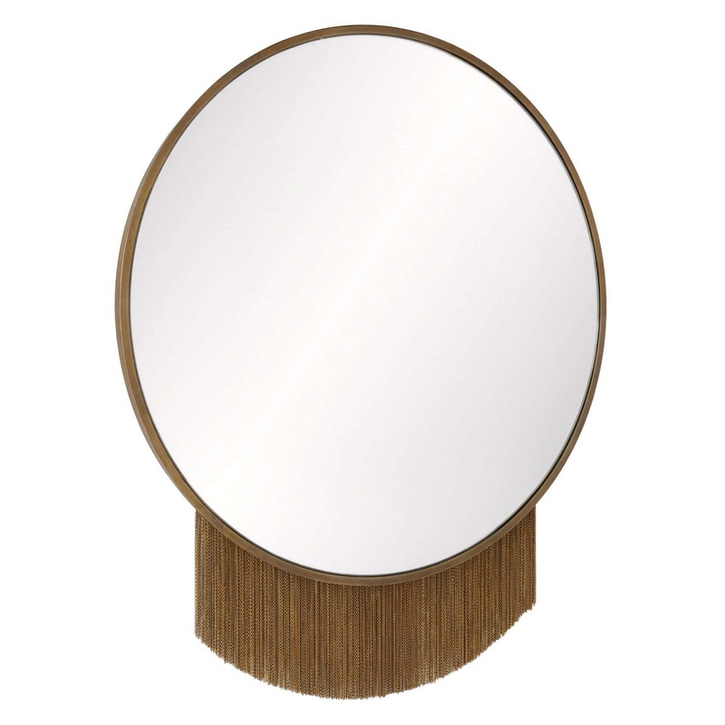Arteriors WMI04 Winchester Mirror Antique Brass