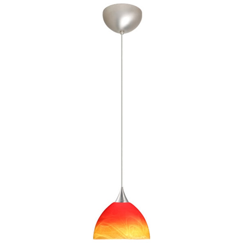 Besa 1XC-4679SL-SN Brella One Light Pendant Satin Nickel