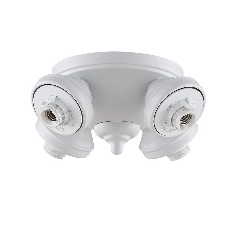 Fanimation F4MW myFanimation Four Light Fitter Matte White (Discontinued)