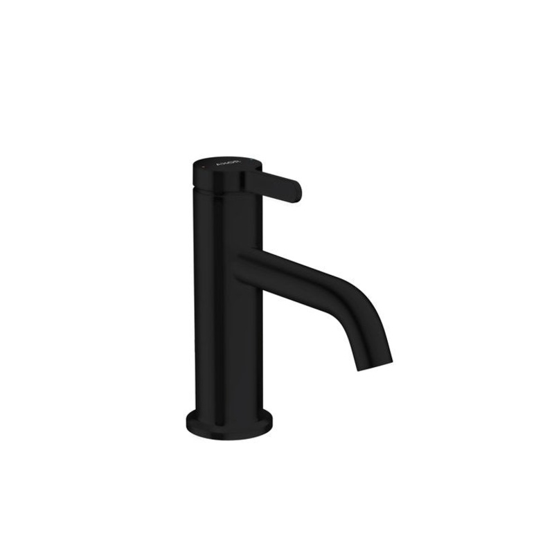 Lavatory Faucet One 70 1 Lever ADA WaterSense Matte Black 1.2 Gallons per Minute Less Drain 1 Hole AirPower/Comfort Zone/EcoRight