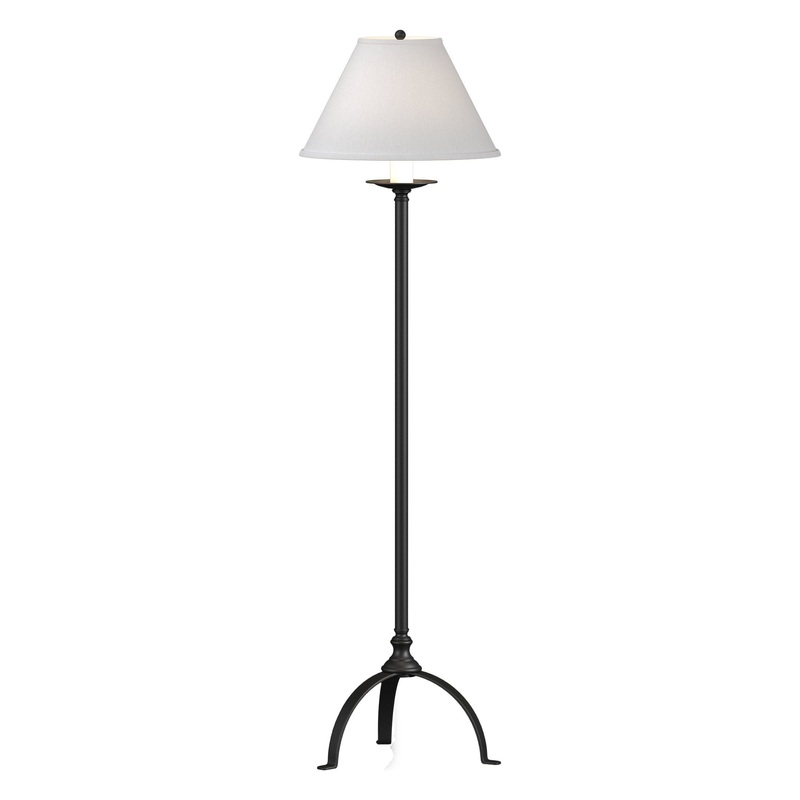 Simple Lines Floor Lamp Black