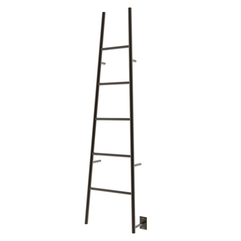 Towel Warmer JEEVES Model A Ladder 5 Bar Hardwire Rack 460-597 BTU 21 x 75 Inch Oil Rubbed Bronze 304 Stainless Steel