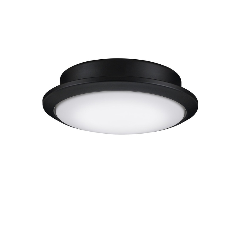 Wrap Custom One Light Fan Light Kit by Fanimation (3K/4K/5K) Black