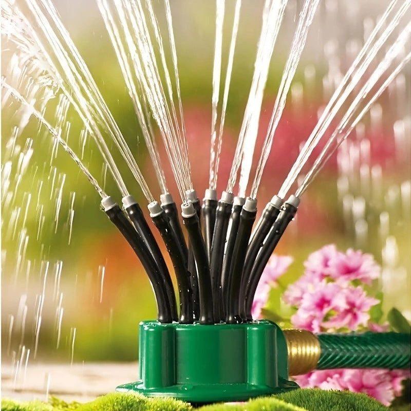3-Piece 360-Degree Multi-Head Garden Sprinkler Set – Efficient Watering Solution