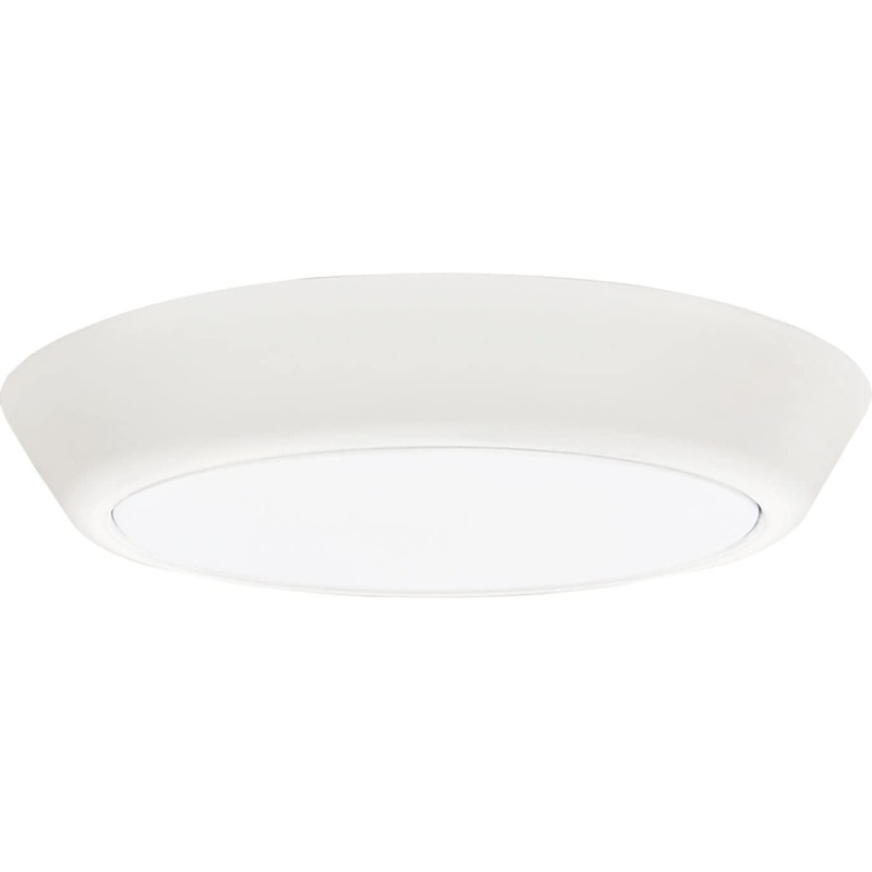 Capital Lighting 250511WT-LD30 Ryan LED Disc Light Simple White