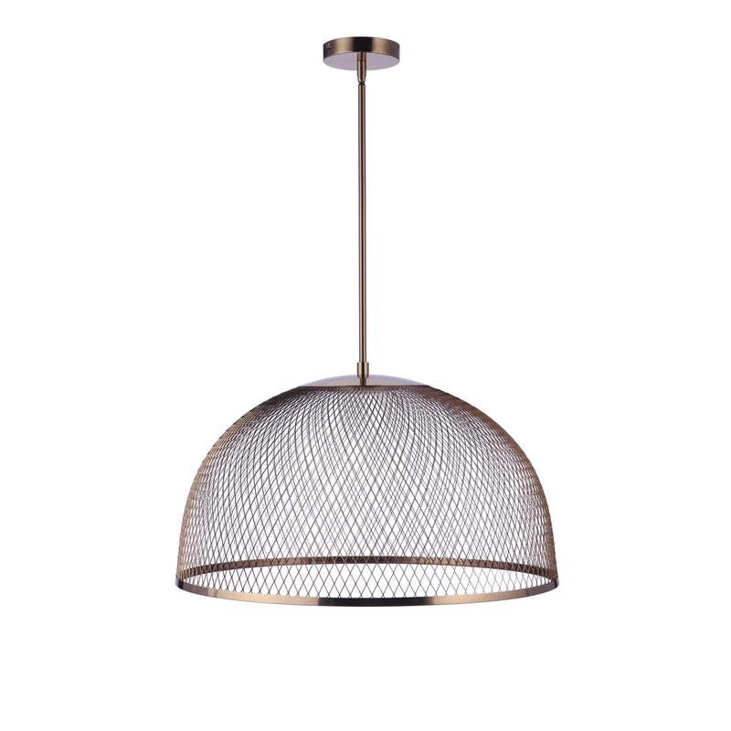 Craftmade P1005SB-LED Sculptural Statement Pendants LED Pendant Satin Brass